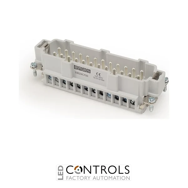 EMAS EB024CF00 EMAS EBM 24 POLES 16 A MALE INSERT