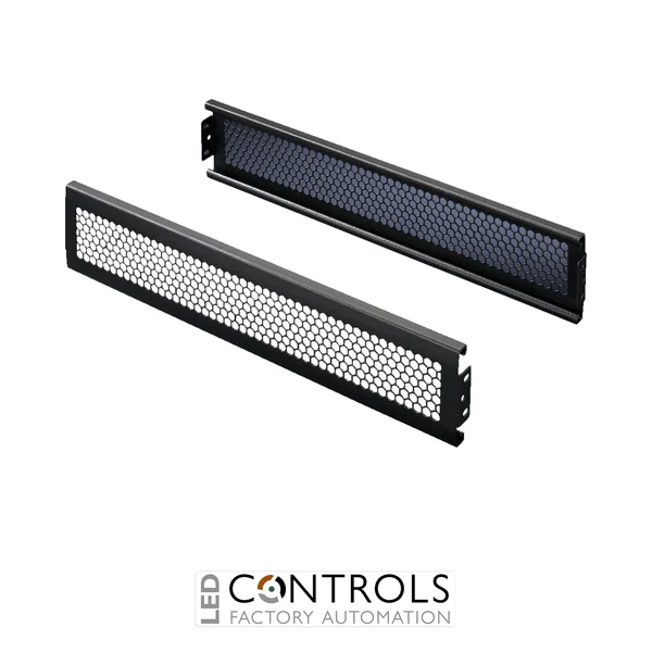 TS8100.602 Rittal Flex-Block trim panel vented H: 100mm for WD: 600mm