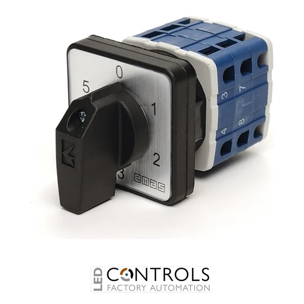 EMAS PSA032KS135S EMAS 32 A 1 POLE FIVE STEPS CAM SWIT (0-5) 60
