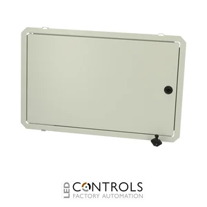 8120913 Fibox IDS ARCA 4060 Inner door set Galvanized steel door frames, door from aluminium, RAL 7035, for size 400x600x210