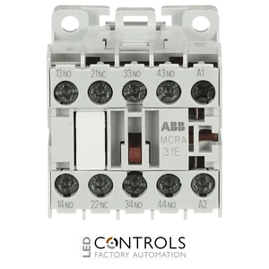 1SAH102034R9900 ABB MCRA031AT1 Mini Contactor Relay 3NO 1NC Control Relay