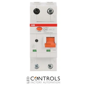 S-ARC1 C40 Arc Fault Detection Device (AFDD) with MCB - 1P+N - C - 40 A - 6 kA