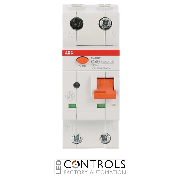S-ARC1 C40 Arc Fault Detection Device (AFDD) with MCB - 1P+N - C - 40 A - 6 kA