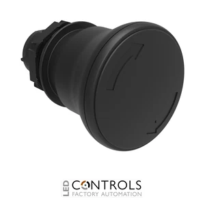 LOVATO LPCB6342 BLACK MUSHROOM-HEAD ACTUATOR 40MM