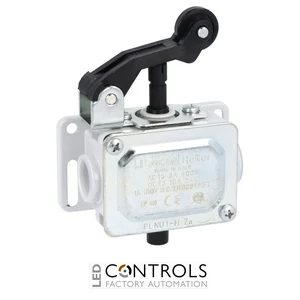 PLNU1H - ROLLER CENTRE PUSH LEVER 1NO+ 1NC LIMIT