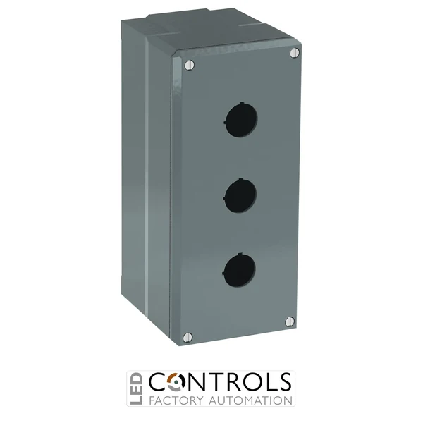 1SFA170848R3003 ABB 080SP3SFE P9M Three-Position Aluminium Pushbutton Enclosure