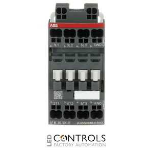 1SBL177005R1110 ABB AF16-30-10K-11 - AF16 16A 3 Pole AF Series Contactor 1NO Auxiliary Contact Push-in spring terminals
