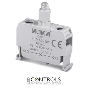 EMAS CKD EMAS C SIGNAL BL. RED LED 110 V DC FOR CONTROL BOXES