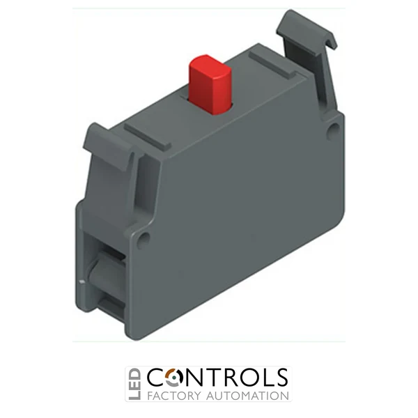 E2 CP01G2V1 Pizzato Panel fixing contact block E2 series, 1NC slow action