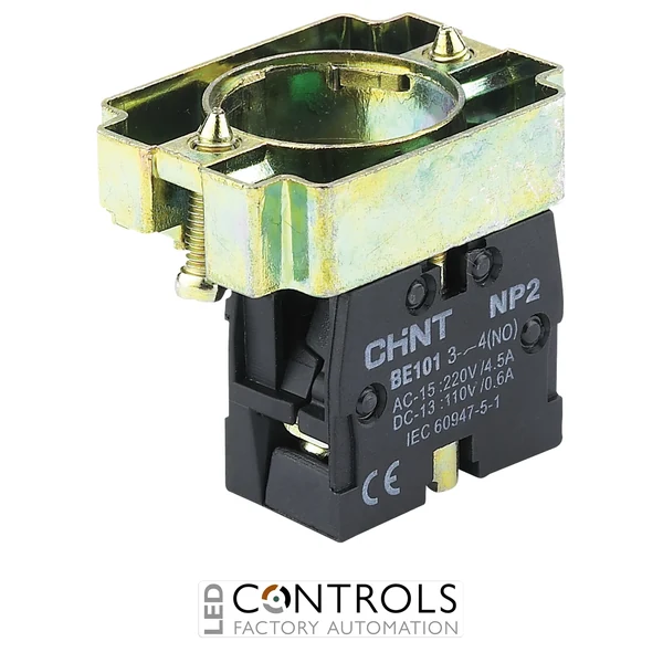 np2-bz101 chint n/o contact block + base