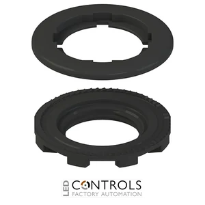 VE GF151A Pizzato Adapter provided with panel-fixing ring nut for ? 22 devices on ? 30 holes