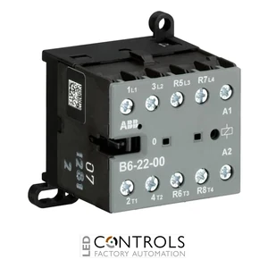 GJL1211501R0003 ABB B6-22-00-03 B6 Mini Contactor 48 V AC Coil 2NO 2NC Screw Terminals