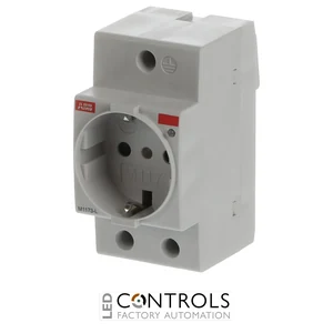 2CSM112000R0701 ABB M1173L M1173-L Italian P30 Modular Socket 16 A 250 V AC with Indicator Light - image 2