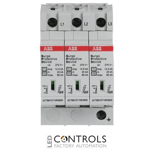 2CTB815710R1800 ABB OVR T1-T2 3L 12.5-275s P QS Combined Surge Protective Device