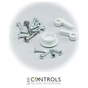 7720464 Fibox MB 20064 SET Fastening lug set for DIN rail