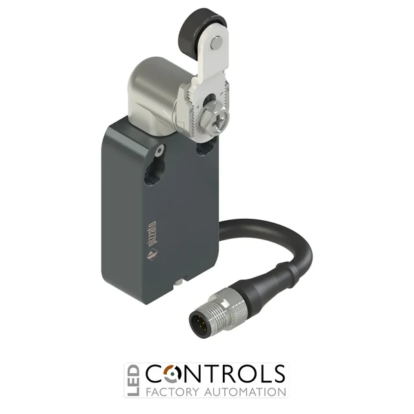 NA B022KC-DM0.2 Pizzato Modular prewired switch with adjustable shaped metal revolving lever diam. 14 roller