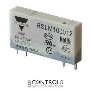 RSLM100012 - Relay 6A 250VAC/30VDC, 12VDC COIL, SPST