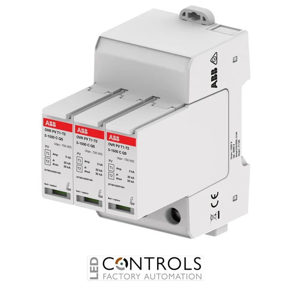 2CTB812050R1500 ABB OVR PV T1-T2 5-1500 P QS Photovoltaic Surge Protective Device