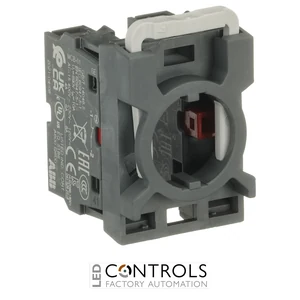 1SFA611605R1120 ABB MCBH-02 Block Holder with 2 NC Contact Blocks - image 3