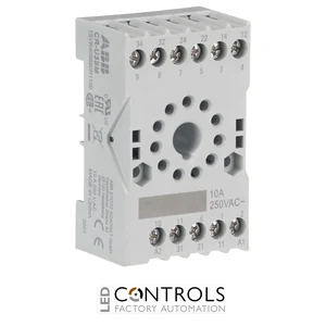 1SVR405660R1100 ABB CR-U3SM Small Socket for 3 C/O CR-U Relay Screw Connection - image 3