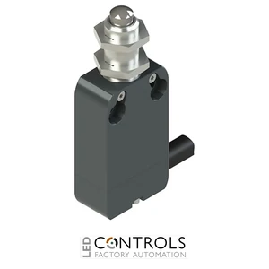 NA B020EB-DN2 Pizzato Modular prewired switch with plunger with M12 threaded bearing