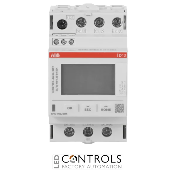 2CMA241725R1000 ABB D13 15 65 Three-Phase Direct-Connected Energy Meter 65 A