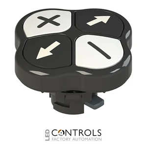 E2 1PQFA1QAAM Pizzato Quadruple pushbutton