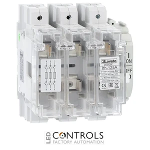 GE0125F - 3P S-D W/FUSE HOLDER NFC22X58 AC21A 125A