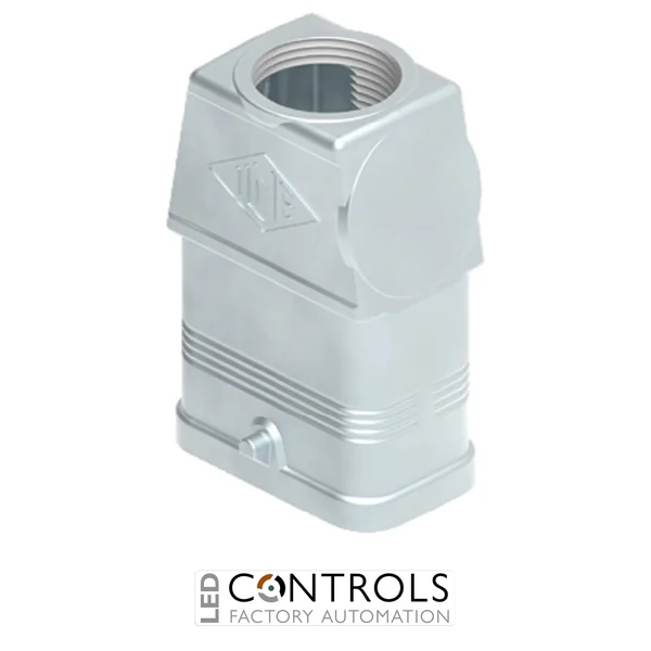MQA 08 V25 ILME Metallic hood CQ series t/entry with 2 pegs M25