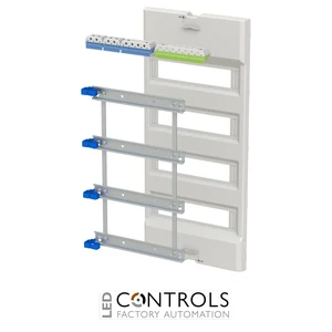 2CPX031142R9999 ABB UZS648B Cover Device Insert N/PE Terminal Kit 4R RAL9016 UK600 48 Module - image 2