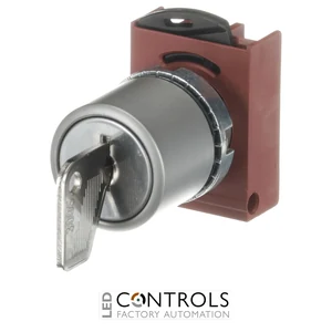 1SFA184467R9006 ABB P9MSCZ3C95 3-Position Momentary Key Operated Selector Switch - image 2