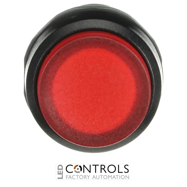 1SFA619102R1111 ABB CP3-11R-10 Compact Illuminated Pushbutton Red Extended 1 NO 24 V AC/DC
