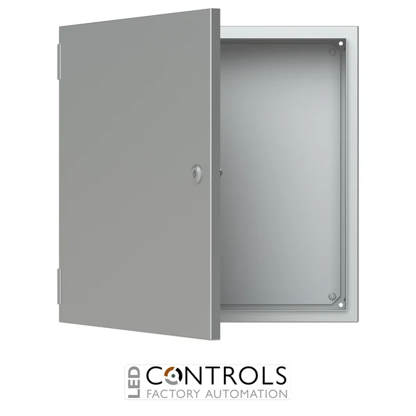 SRN5520X ABB Stainless Steel Blind Door Enclosure 500 x 500 x 200 mm