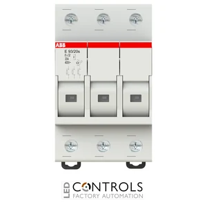 2CSM289613R1801 ABB E9320S E 93/20S Fuse Holder 3P 20 A 8.5 × 31.5 mm