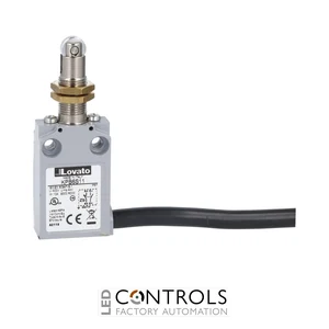 KPB6S11 - M12 HEAD PREWIRED METAL 1NO+1NC SNAP AC.