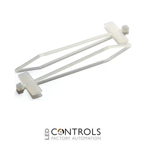 MAR100F-N Partex Identification Cable Ties (Non-Releasable), 100mm x 2.5mm, Natural, pack 100