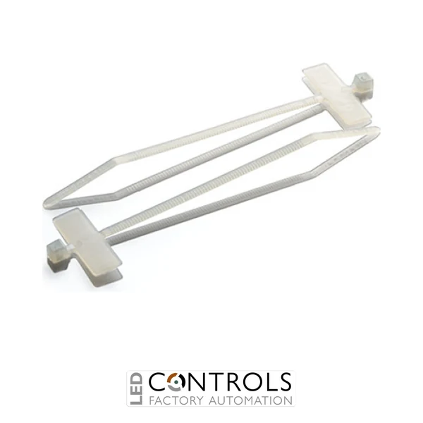 MAR100F-N Partex Identification Cable Ties (Non-Releasable), 100mm x 2.5mm, Natural, pack 100