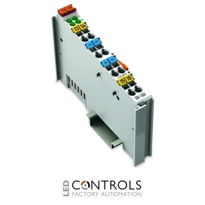 Wago 750-531/000-800 4-Channel Digital Output Module, 24 Vdc R 0.5A High-Side Switching Short-Circuit Protected 2-Wire
