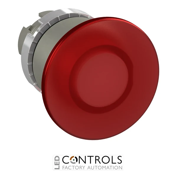 1SFA184551R9101 ABB P9MEM4RL Red 40 mm Illuminated Momentary Mushroom Pushbutton