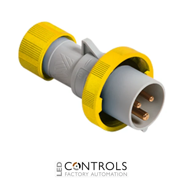 PESW1643SV Ilme Plug 16 amp 110 volt 3 pole IP67 (Squich Connection)