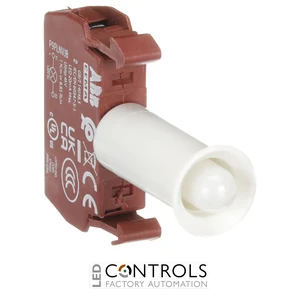 1SFA197007R1045 ABB P9PLNVJB White LED Block 120 V AC - image 3
