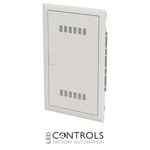 2CPX031384R9999 ABB UK636MV UK600 Flush-Mounted Ventilated Media Enclosure 3 Row IP30 RAL 9016 White - image 2