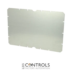 5514585 Fibox MIV 300 Mounting plate (Galvanized steel), for enclosures: 360x255x152