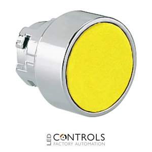 8LM2TB105 - YELLOW FLUSH BUTTON ACTUATOR