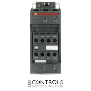 1SBL347001R1122 ABB AF40-30-22-11 - AF40 40A 3 Pole AF Series Contactor 2NO 2NC Auxiliary Contacts