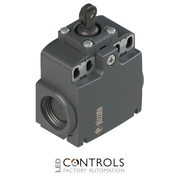 FX 5A4-K71 Pizzato Position switch with plunger, external gasket and roller