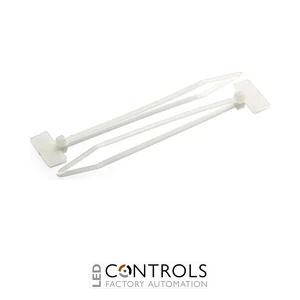 MAR110F-N Partex Identification Cable Ties (Non-Releasable), 110mm x 2.5mm, Natural, pack 100