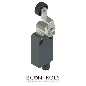 NF B022KE-SMK Pizzato Modular prewired switch with adjustable shaped metal revolving lever diam. 20 roller