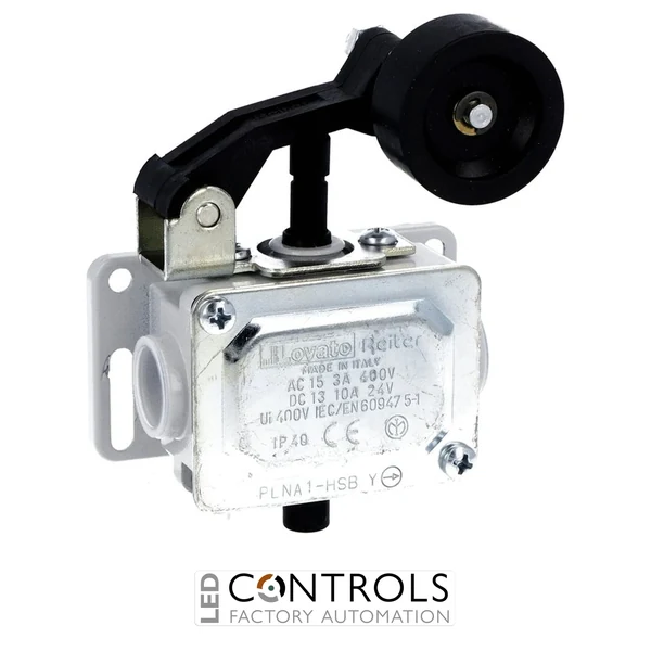 PLNA1HSB - 1NC OFFSET ROLLER LEVER LIMIT SWITCH PLN