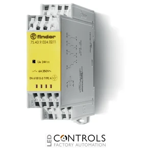 Finder 7S.43.9.012.0211 - 7S Series Relay modules with forcibly guided contacts